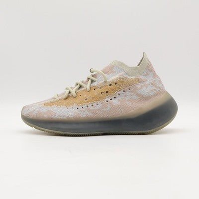FZ1269 adidas Yeezy Boost 380 Pepper Light Grey Beige Red Sand Brown (Men's)