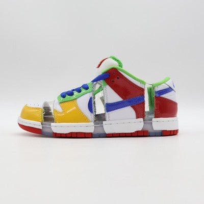 FD8777-100 Nike Dunk Low SB eBay Sandy Bodecker White Red Yellow (Men's)