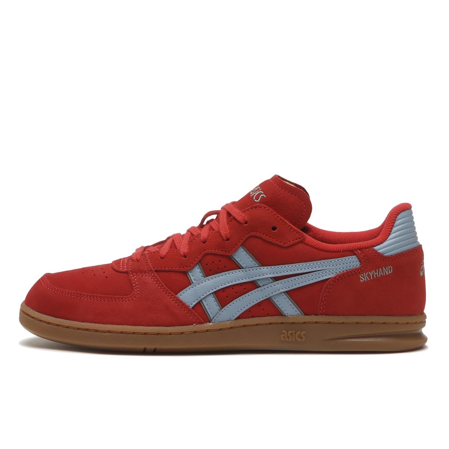 1203A452-601 Asics SKYHAND OG ELECTRIC RED HARBOR BLUE (Men's)