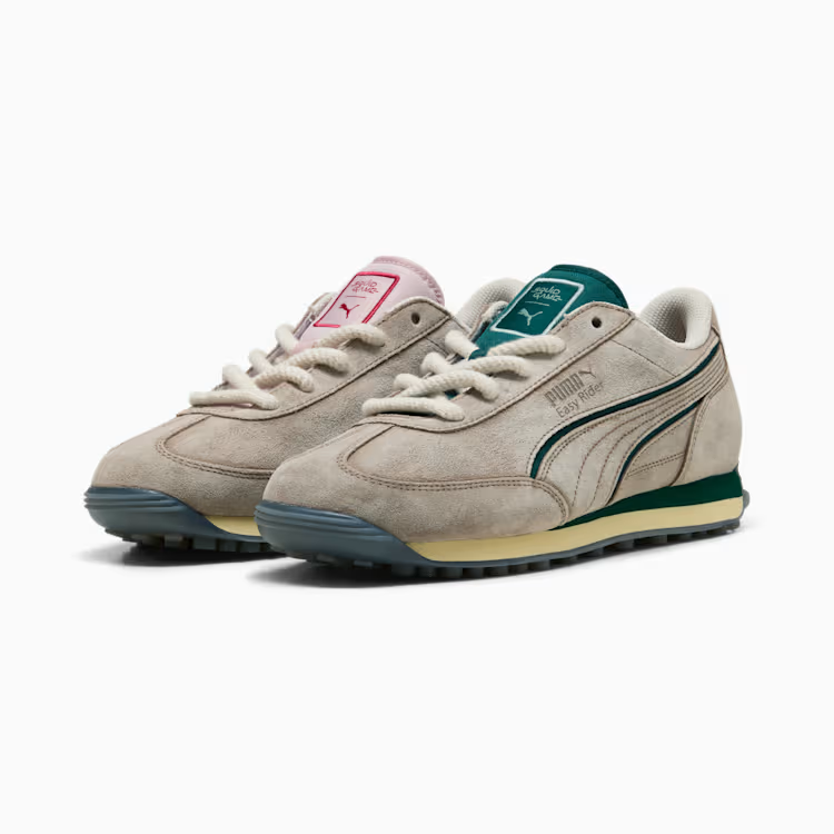 403643-01 Squid Game à Puma Easy Rider Alpine Snow Dark Myrtle Club Red (Men's)