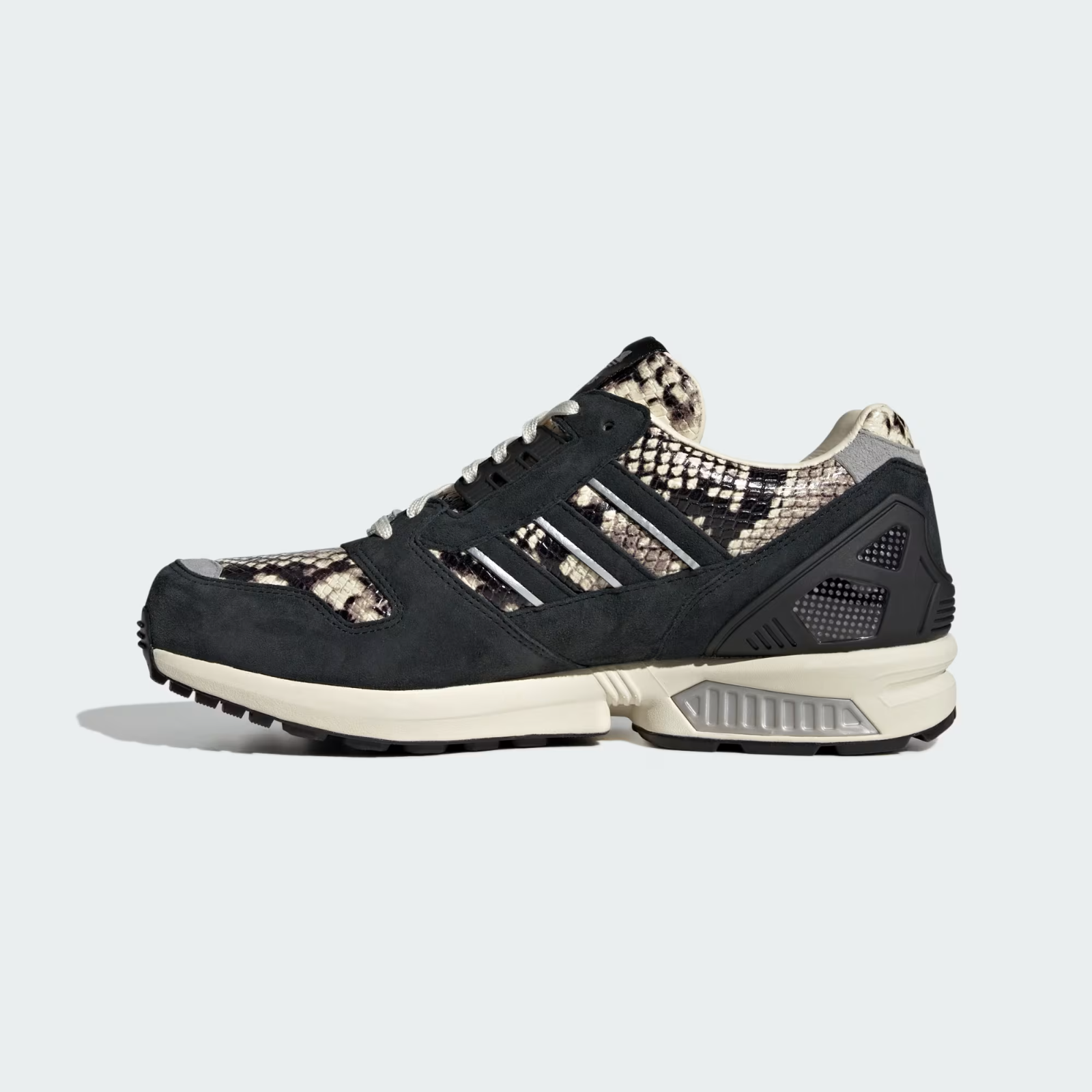 KI1383 adidas ZX 8000 Snakeskin Core Black Cream White (Men's)