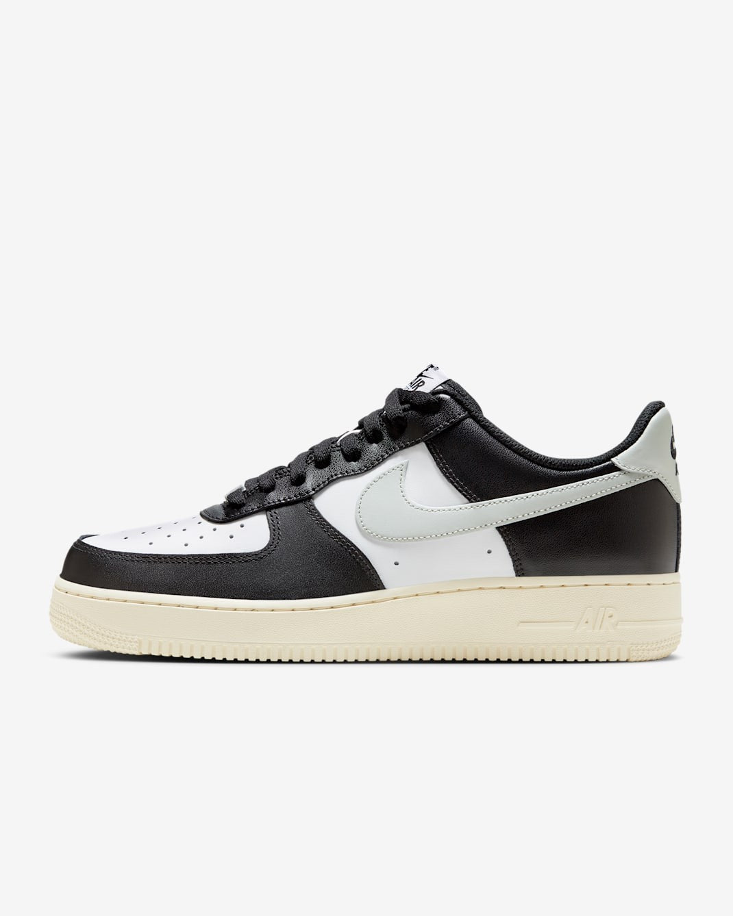 FQ6848-101 Nike Air Force 1 '07 White Coconut Milk Black Light Silver (Men's)