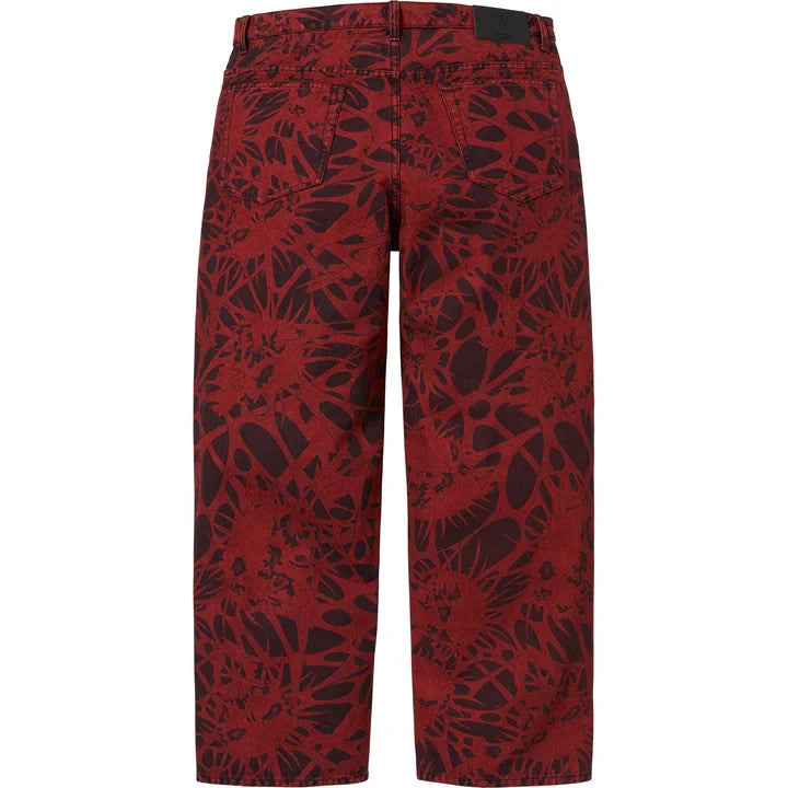 Supreme Y's by Yohji Yamamoto Baggy Jean Overdyed Red