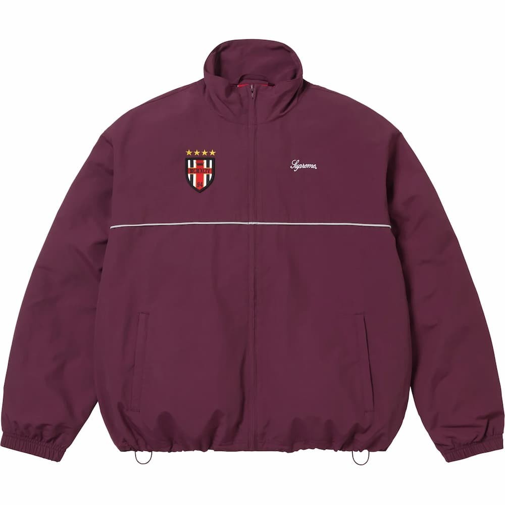 Supreme Cross Track Jacket "Plum"