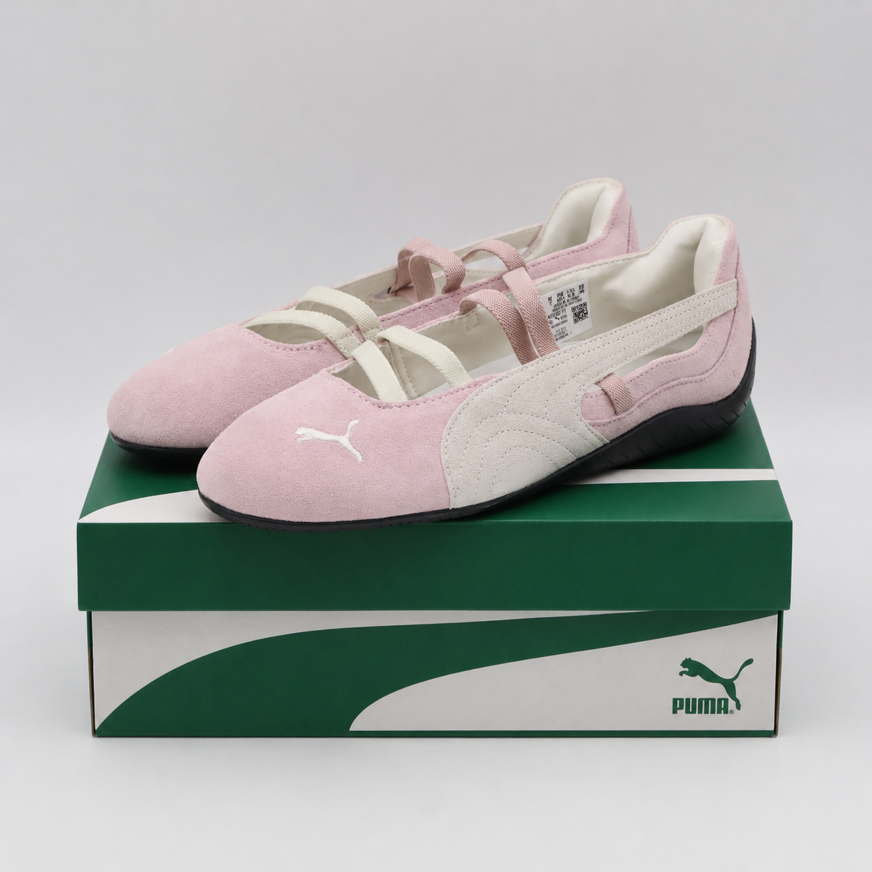 401287-01 Puma Women's Speedcat Ballet SD Pink White (Women's)