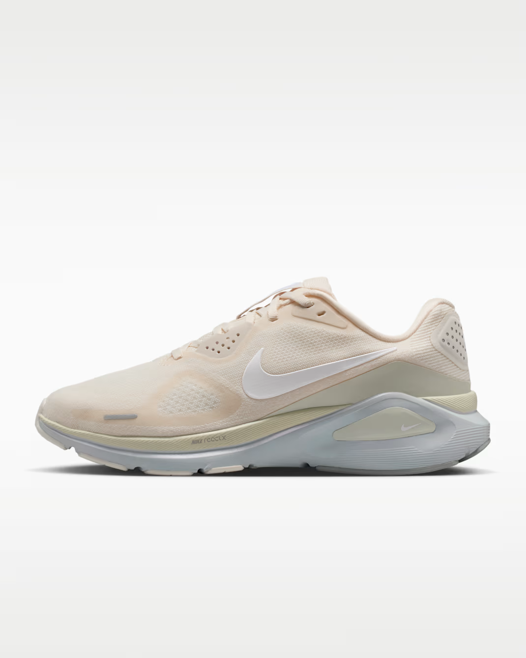 IO9917-100 Nike Structure 26 Chalk Sea Glass Light Smoke Grey White (Women's)