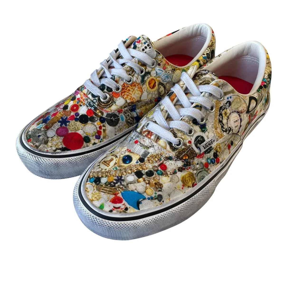VN00110ANTR Supreme à Mike Kelley à Vans Era "White" (26SS Week8)