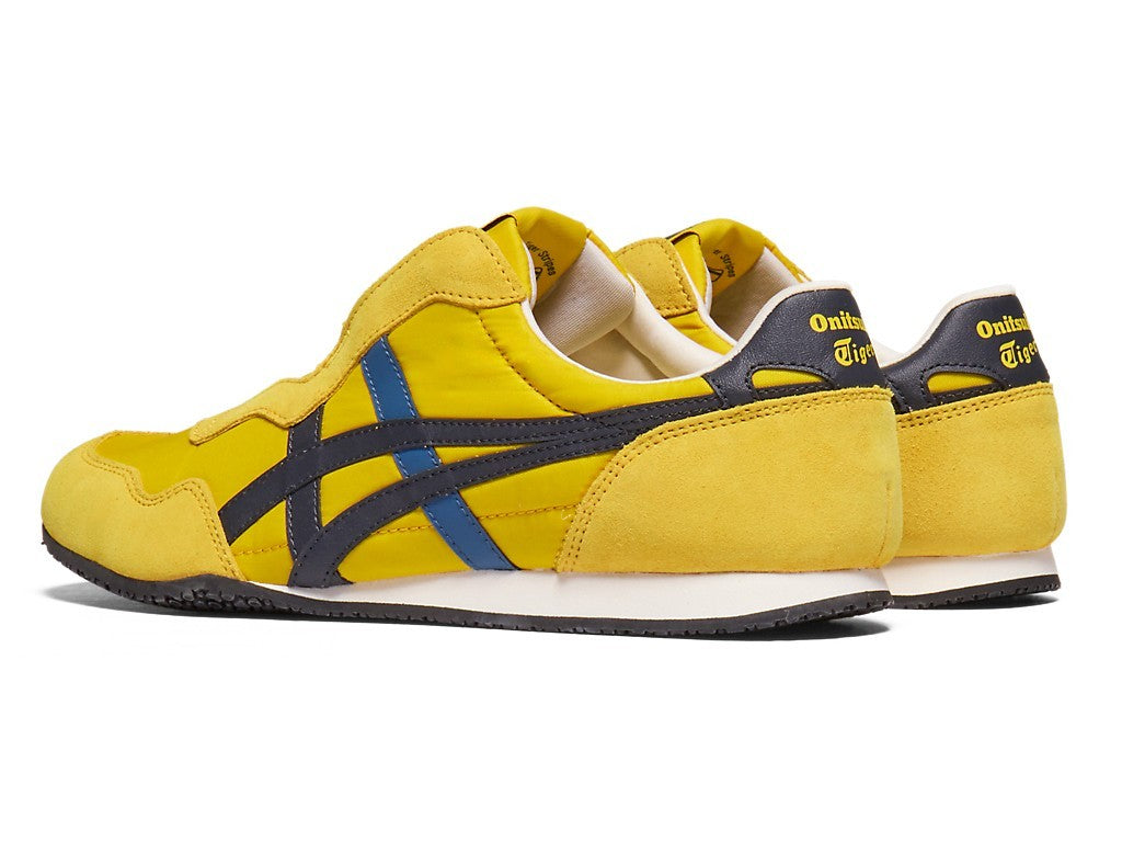 1183C615-750 Onitsuka Tiger Serrano Slip-On Sunflower Yellow/Indigo Navy (Men's)