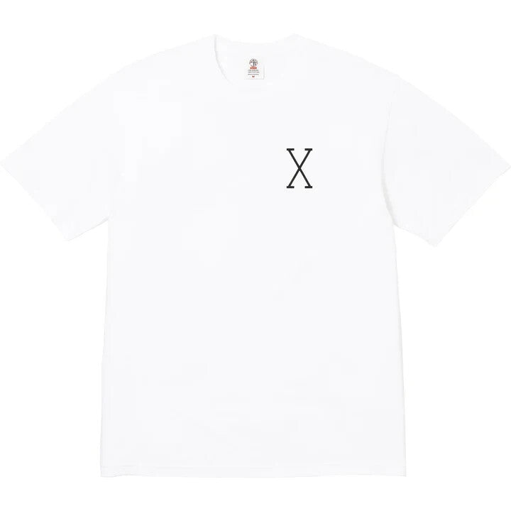 Supreme 40 Acres Malcolm X Tee White