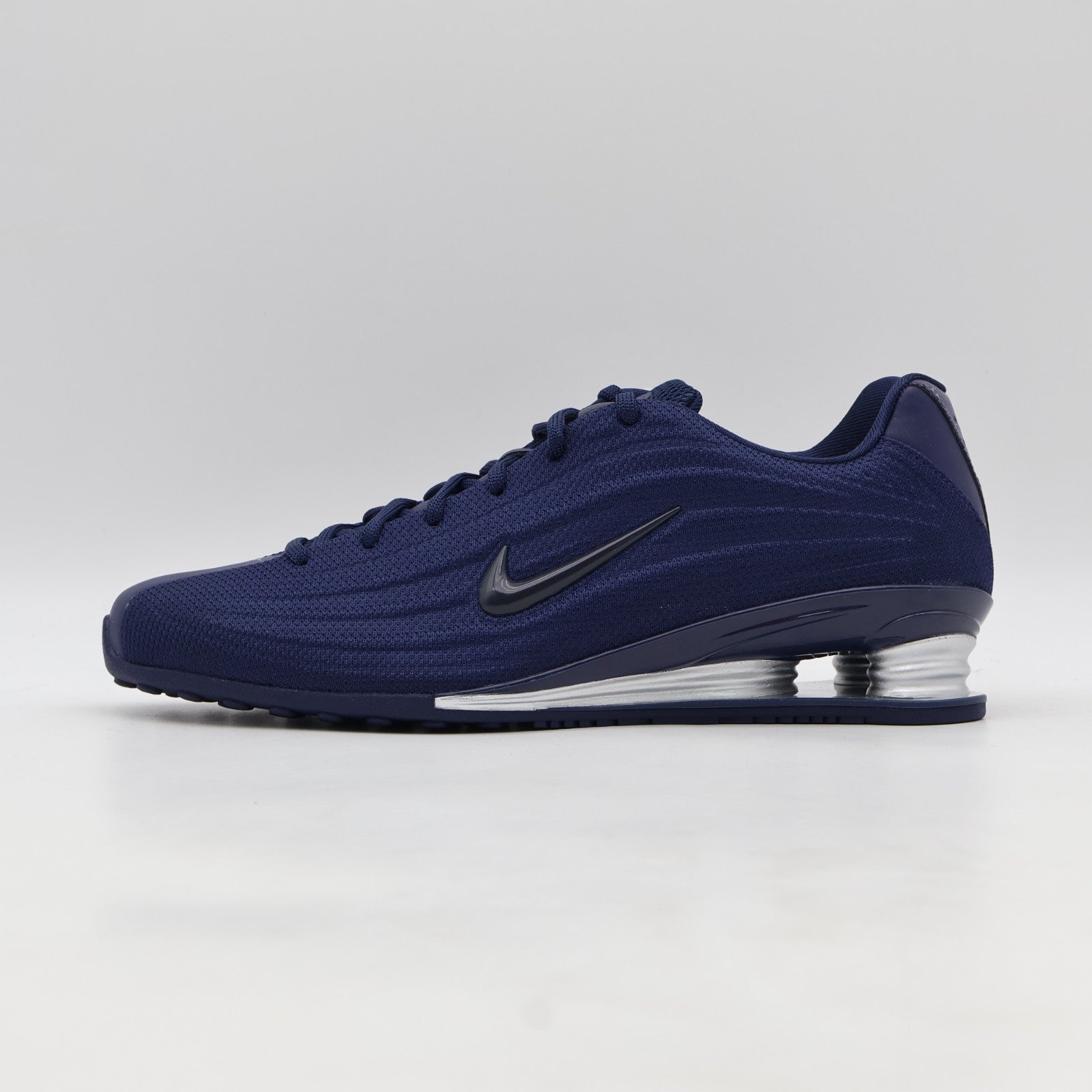 HQ7540-401 Nike Shox Z Midnight Navy Metallic Silver (Women's)