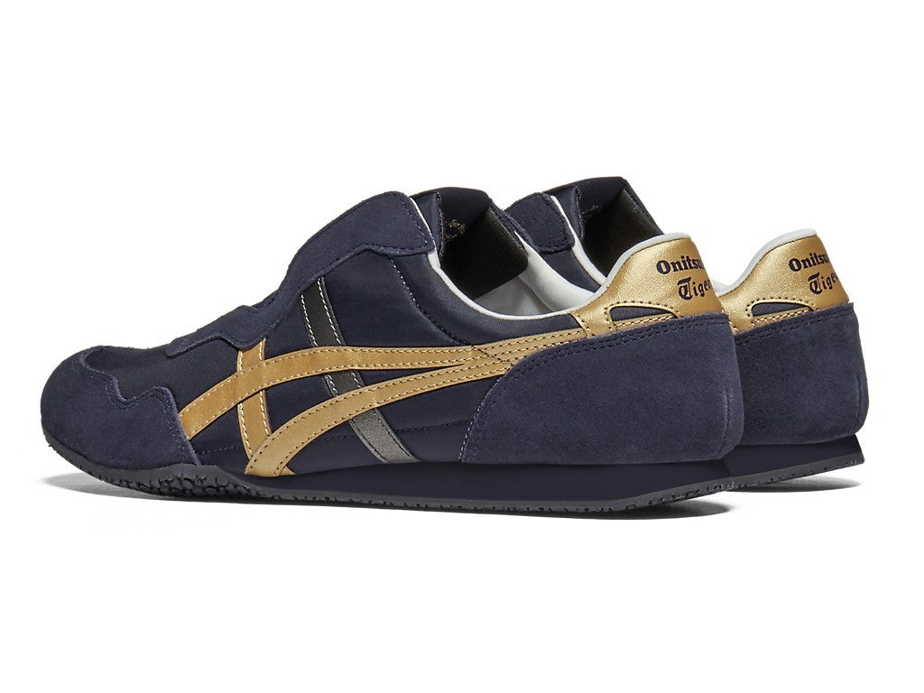 1183C615-400 Onitsuka Tiger Serrano Slip-On Midnight/Pure Gold (Men's)
