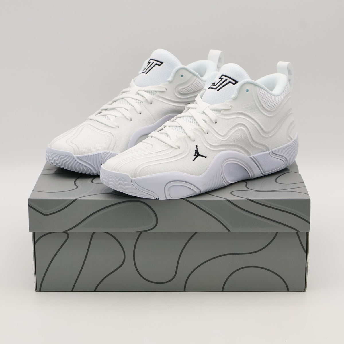 HQ5041-101 Nike Jordan Tatum 3 White White Black (Men's)
