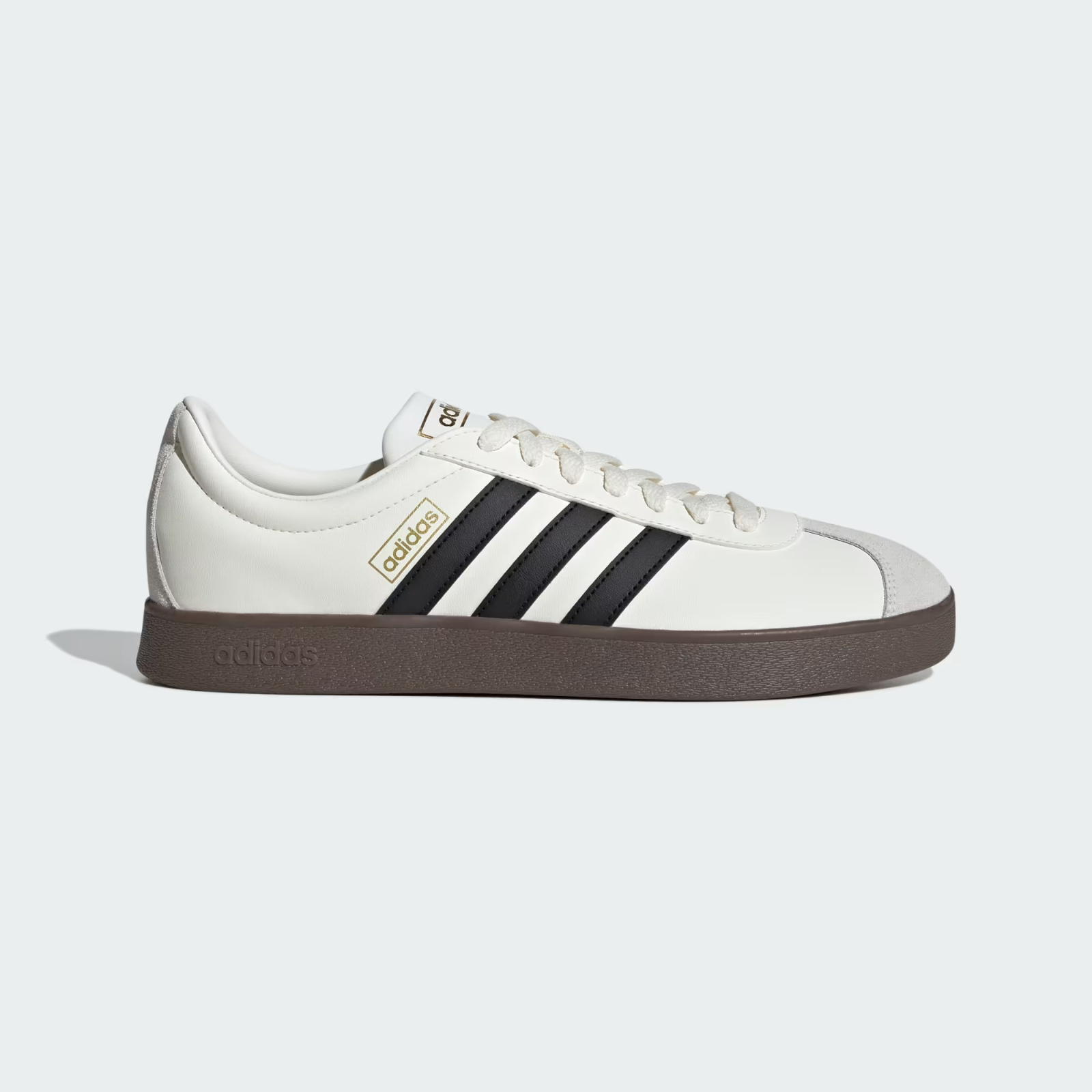 JI0497 adidas VL Court Classic Cream White Core Black Gum (Men's)