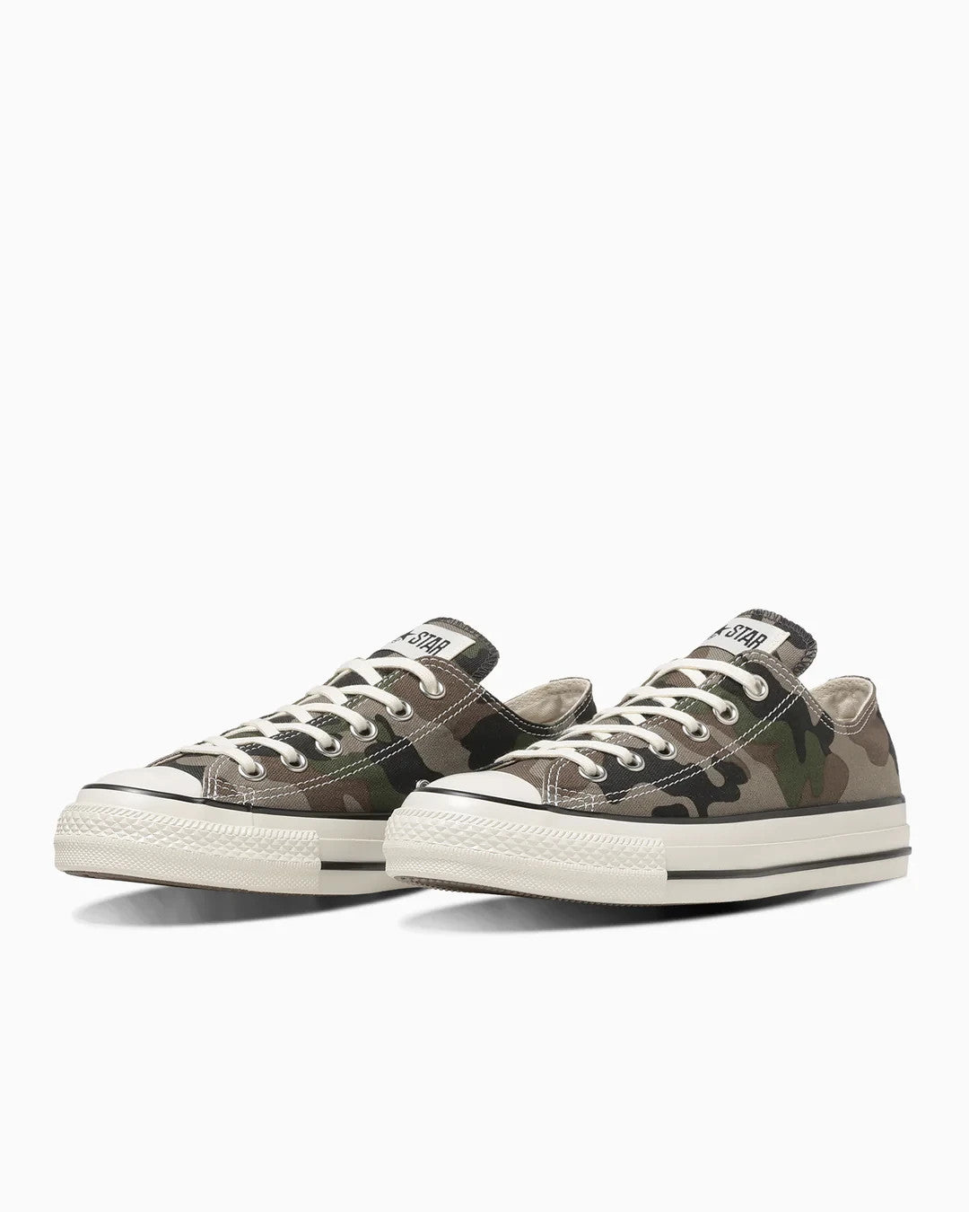 31318230 Converse All Star Aged Woodlandcamo OX Green Gray Brown (Men's)
