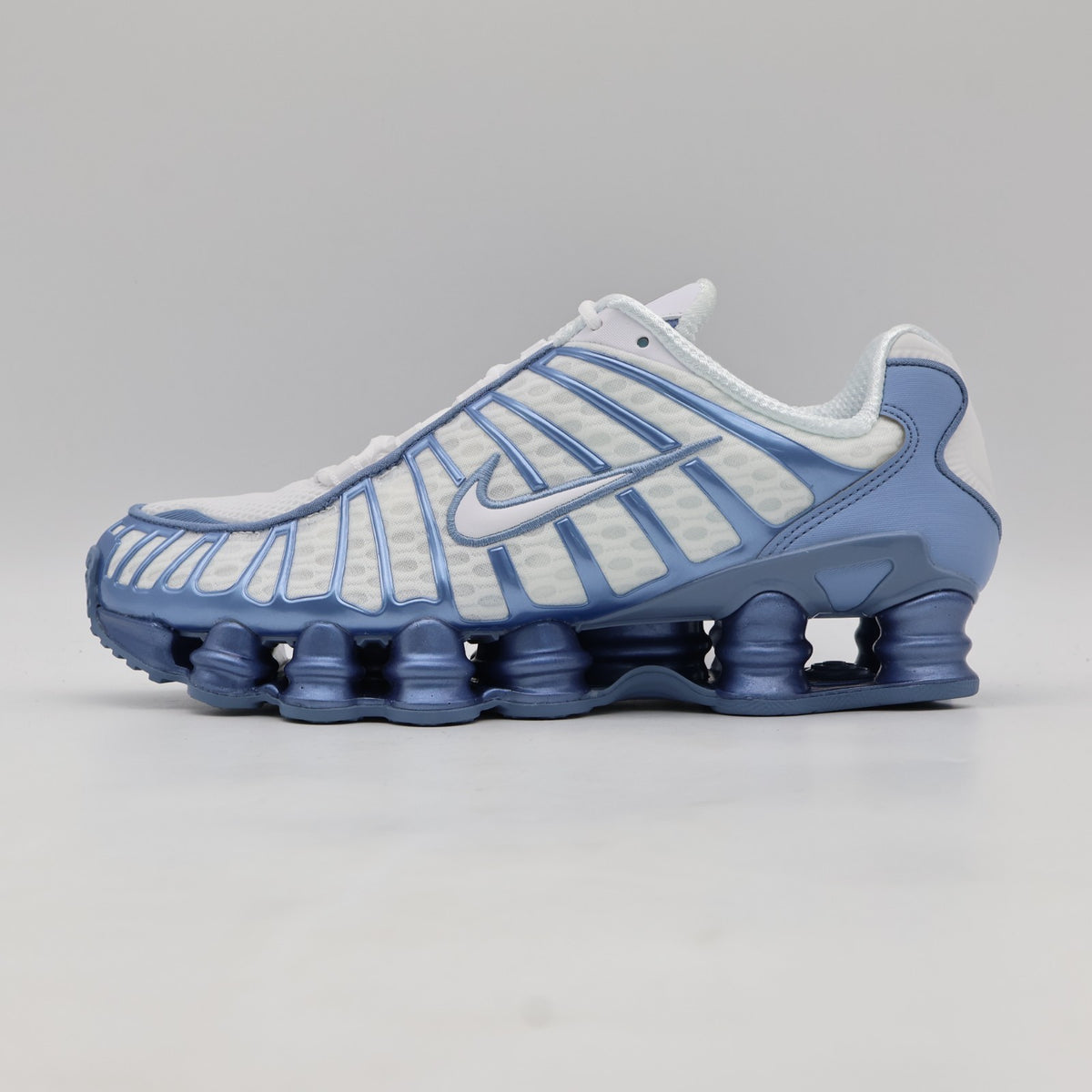 AR3566-106 Nike Shox TL White Work Blue (Women's)