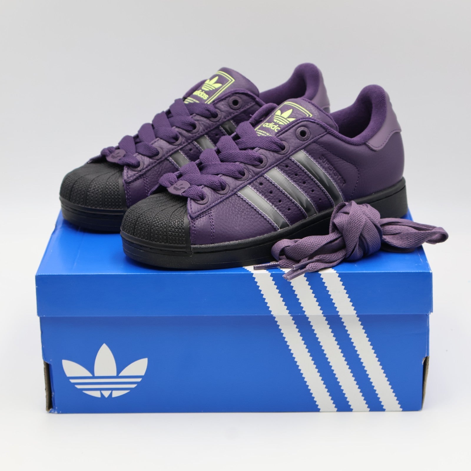 JQ6468 adidas Originals Superstar 2 Aurora Plum Matte Silver (Women's)