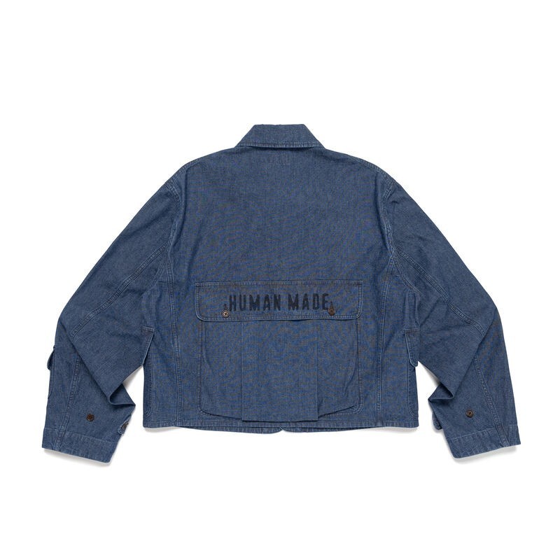 HUMAN MADE Denim Hunting Jacket Indigo