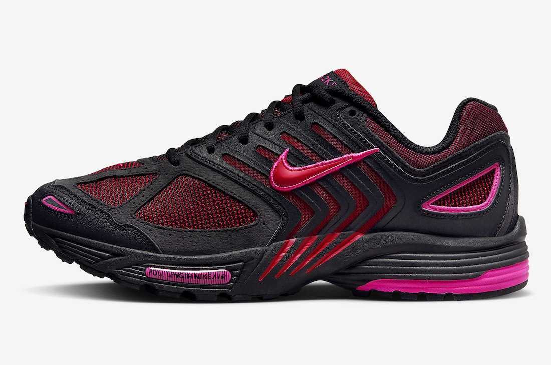 FJ1912-001 Nike Air Pegasus 2K5 Black and Fire Red (Men's)