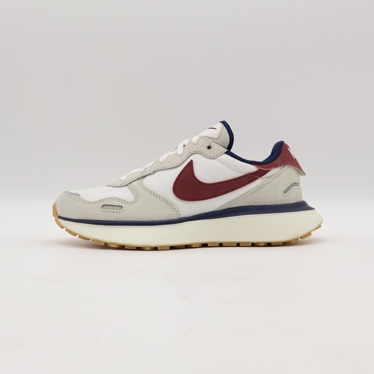 FZ3600-072 Nike Phoenix Waffle Light Bone Sail Midnight Navy Team Red (Women's)