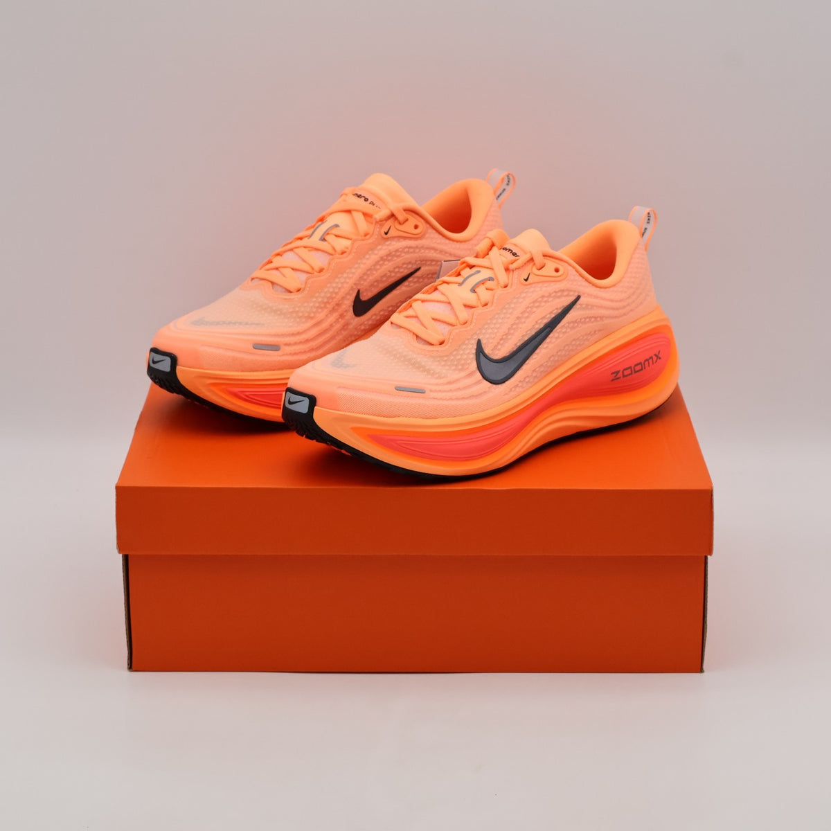 HV8150-801 Nike Vomero Plus Orange Pulse Hot Lava Total Orange Black (Men's)