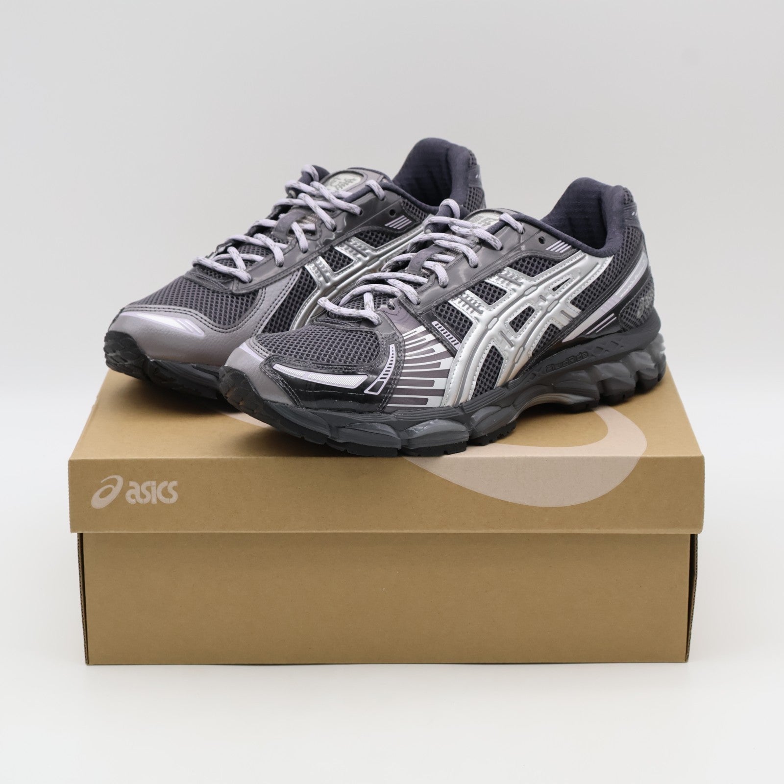 1203A930-020 KITH Ronnie Fieg à Asics Gel-Kayano 12.1 Tornado Pure Silver(Men's)