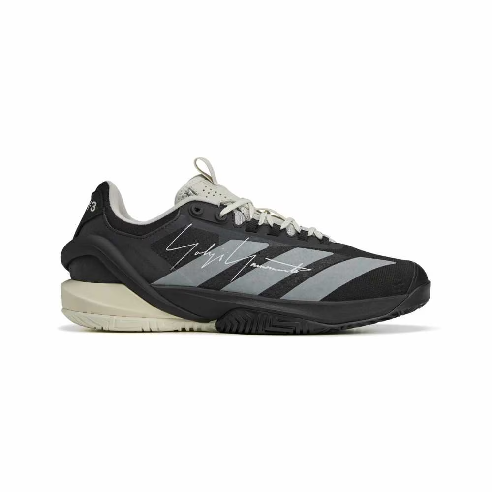 JR4348 adidas Y-3 Adizero Cybersonic 2 Tennis Black Orbit Grey (Men's)