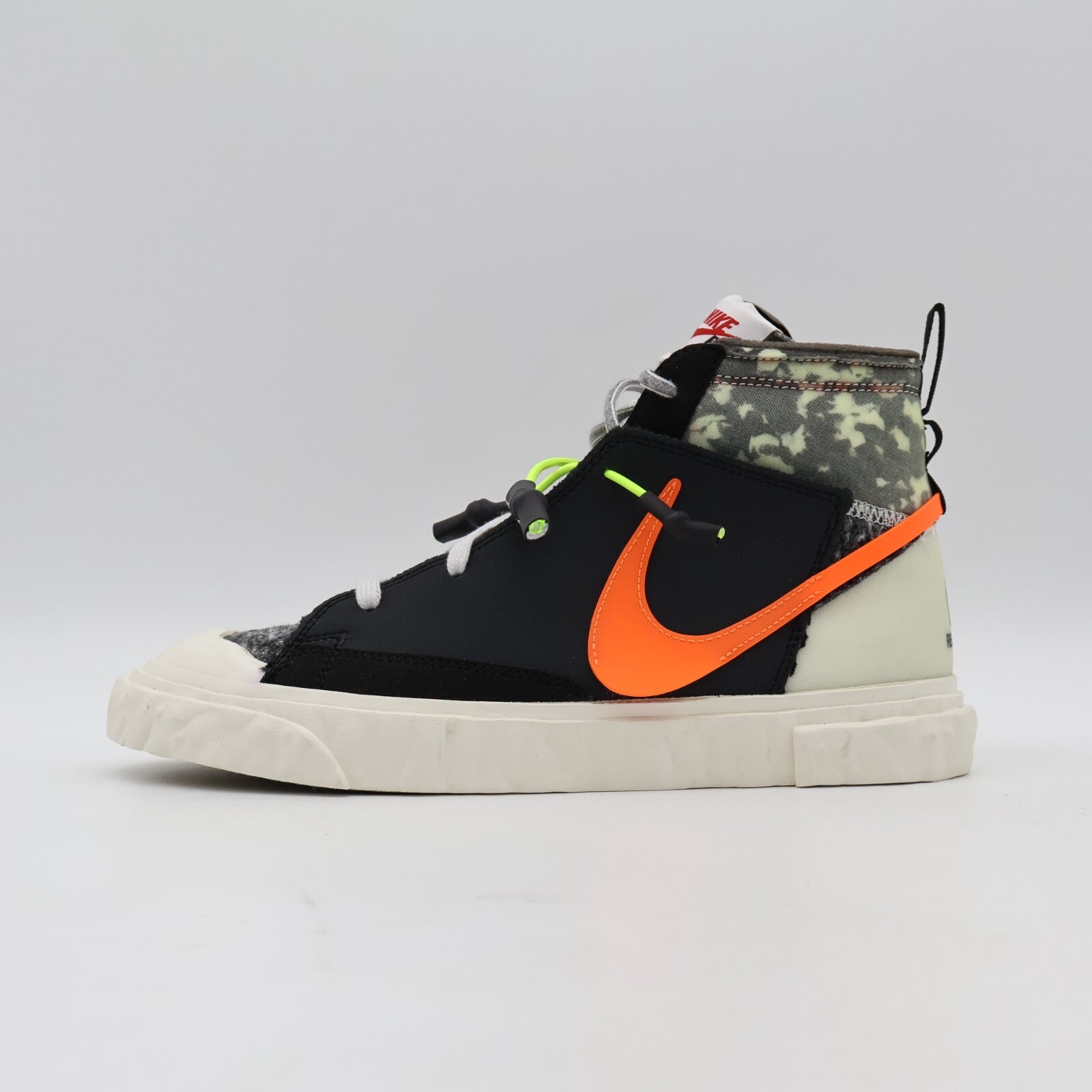 CZ3589-001 Nike Blazer Mid Readymade Black Vast Grey Volt Total Orange (Men's)