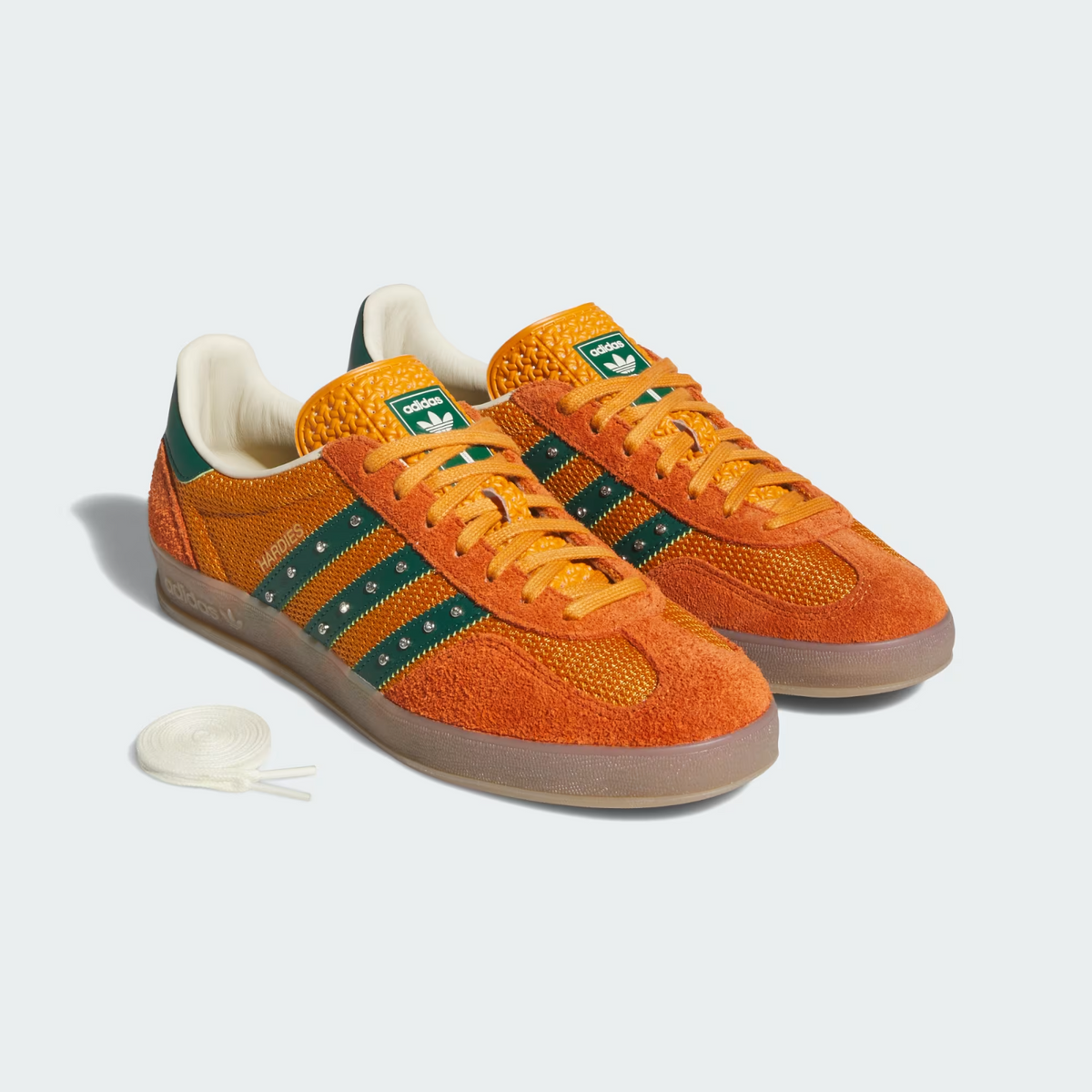 KI7011 Hardies adidas Gazelle Rust Orange Green (Men's)