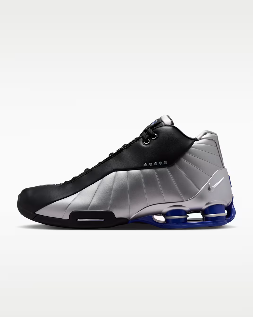 IR1984-010 Nike Shox BB4 "Black/Metallic Silver/Lapis" (2026) (Men's)