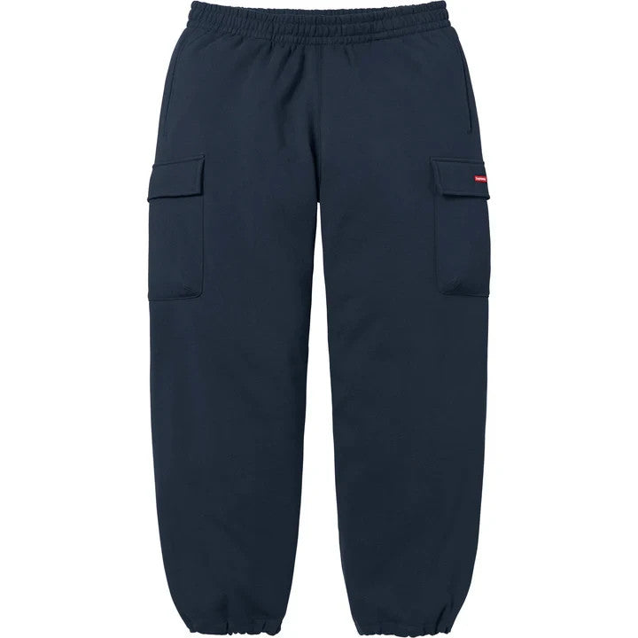 Supreme Small Box Cargo Sweatpant Navy