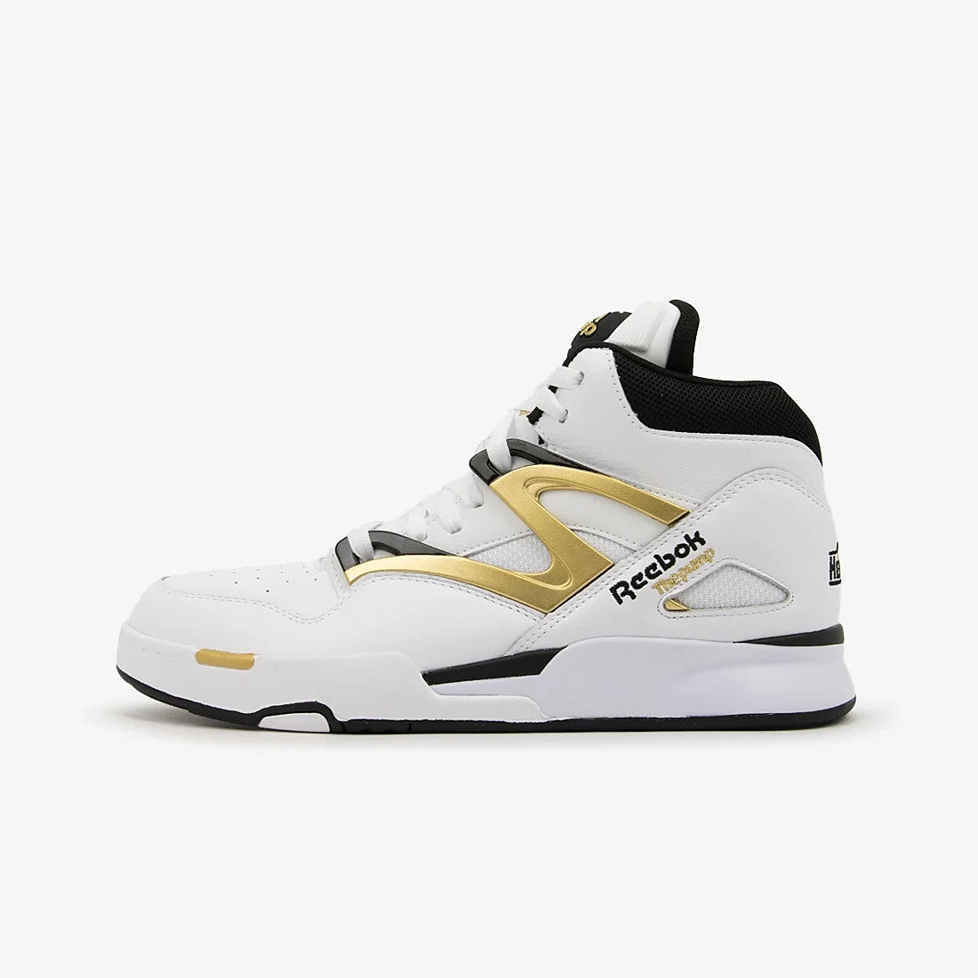 100255529 Reebok Pump Omni Zone 2 White Metallic Gold (Men's)