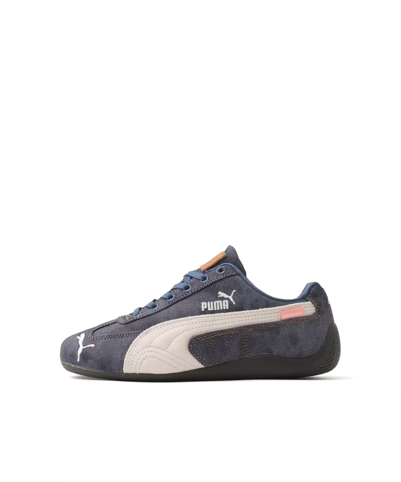 406918-01 atmos Pink Puma Speedcat Denim Dark Indigo Warm White (Women's)