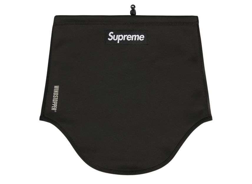 Supreme WINDSTOPPER Neck Gaiter Black