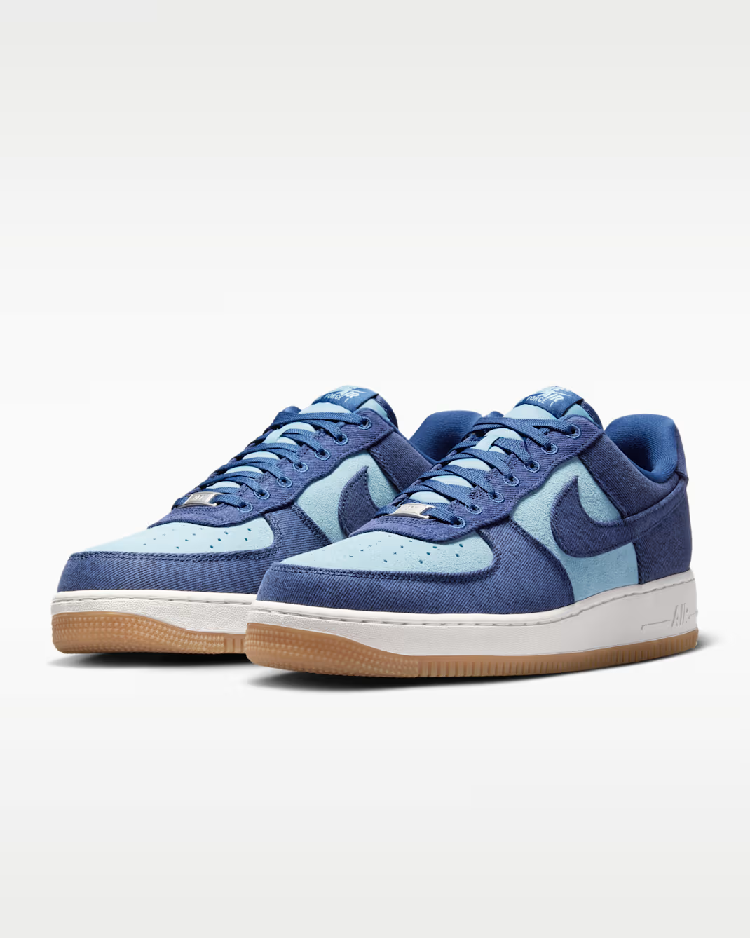 IR0951-400 Nike Air Force 1 Low "Blue Canvas"