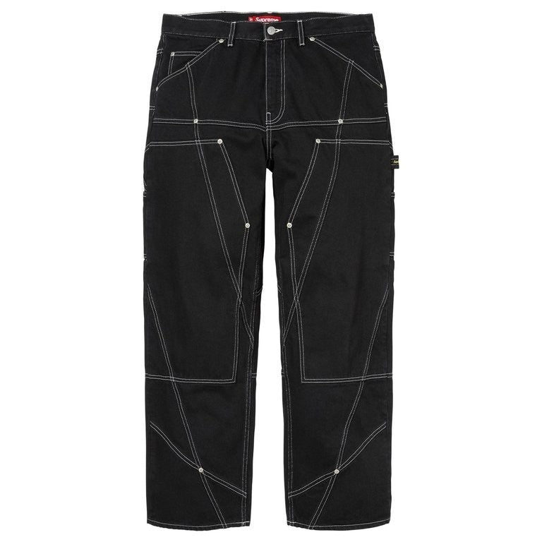 Supreme Paneled Double Knee Painter Pant Black