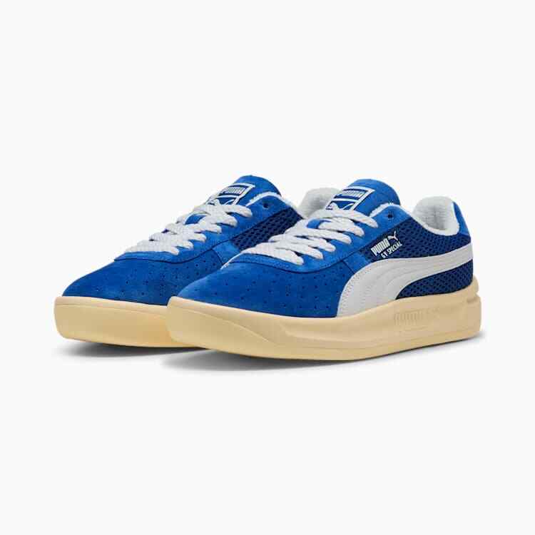399841-01 Puma GV Special Laundry Boys Clyde Royal/Creamy Vanilla (Men's)