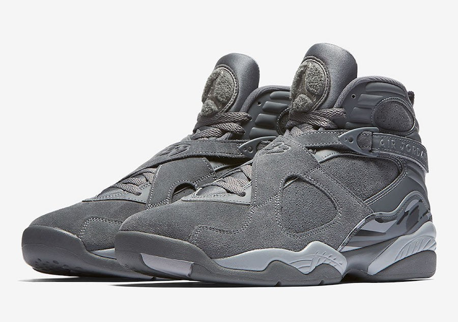 305381-014 Nike Air Jordan 8 Retro "Cool Grey" (Men's)
