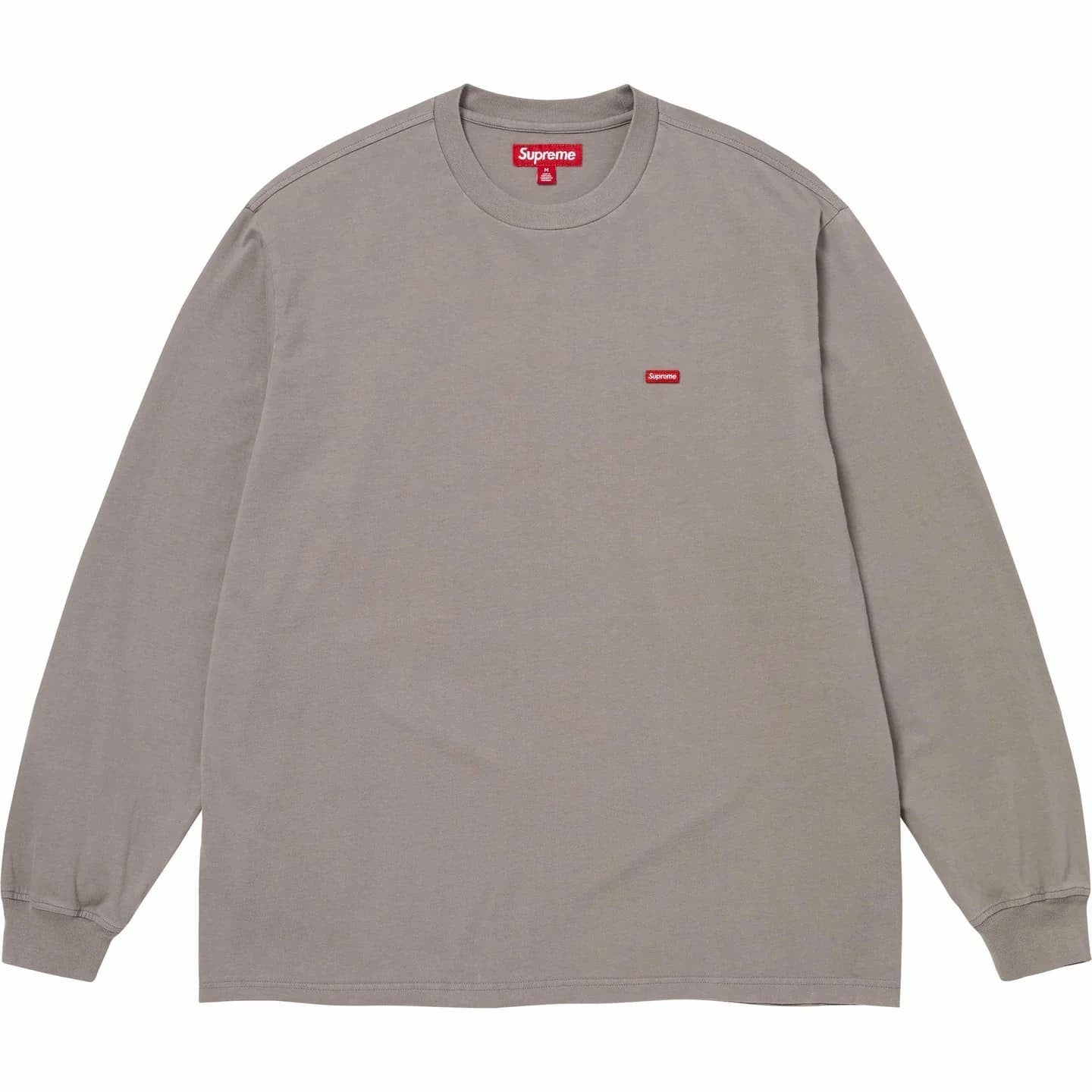 Supreme Small Box L/S Tee (26SS) Grey