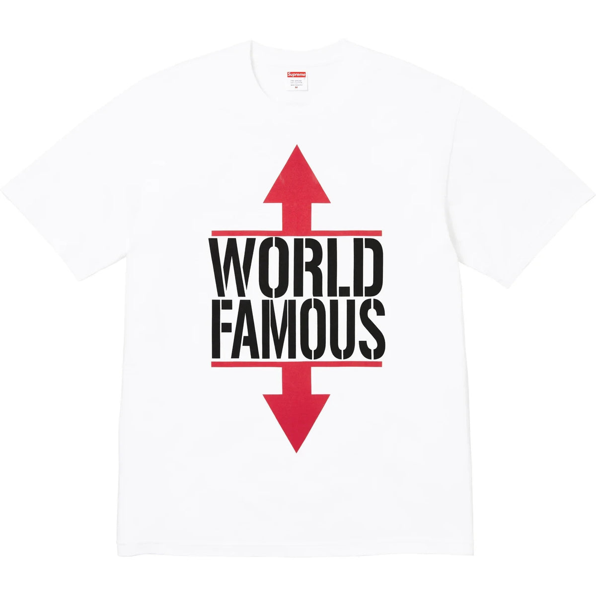 Supreme World Famous Tee White