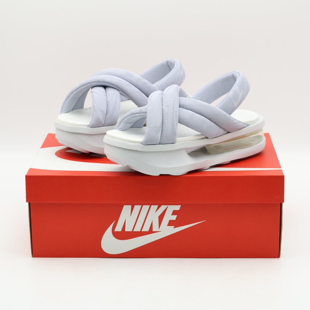 HJ8168-001 Nike Air Max Isla Sandals Wolf Grey Pure Platinum Summit (Women's)