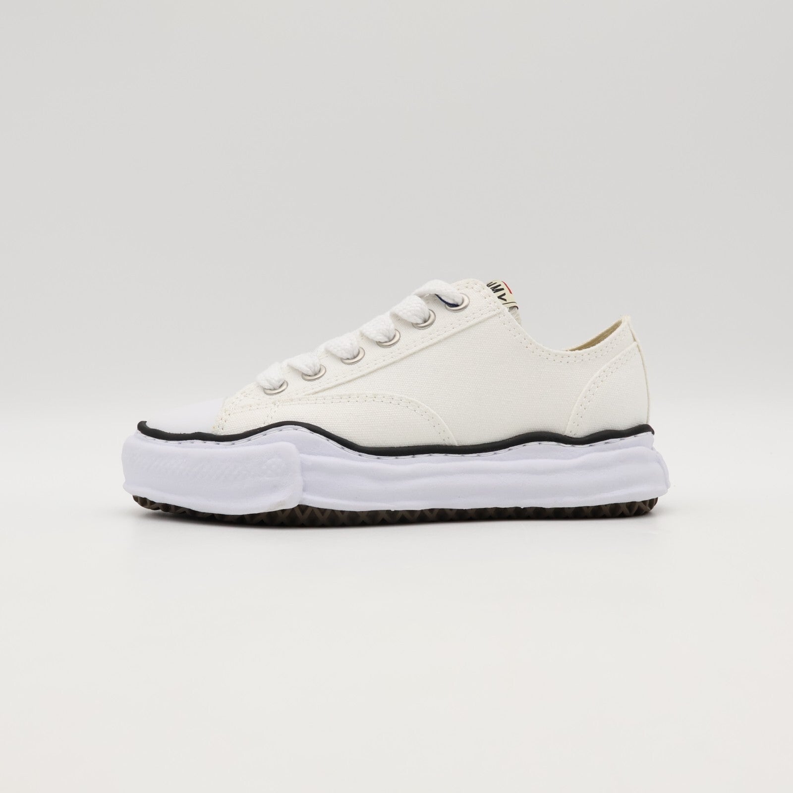 A01FW702-WHITE Maison MIHARA YASUHIRO PETERSON Original Sole Canvas Low (Men's)