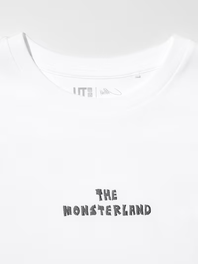 Uniqlo POP MART THE MONSTERS (LABUBU) UT Women'S White