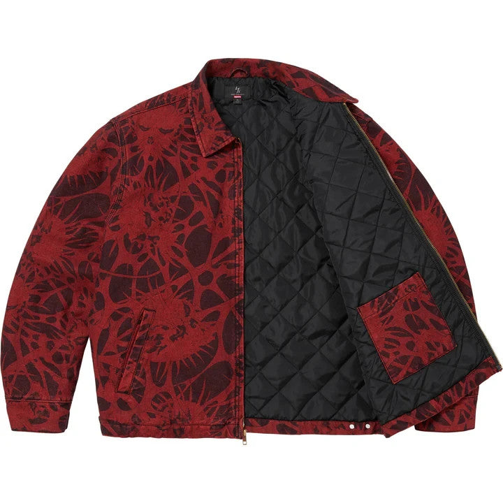 Supreme Y's by Yohji Yamamoto Denim Work Jacket Overdyed Red