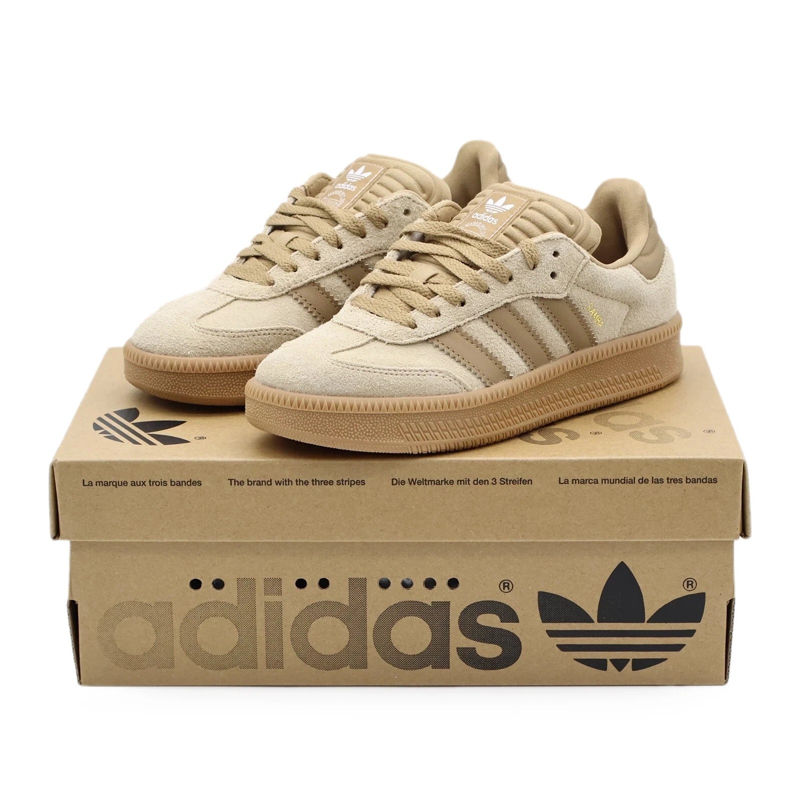 IG6289 adidas Originals Samba XLG Magic Beige Cardboard Gum (Men's)