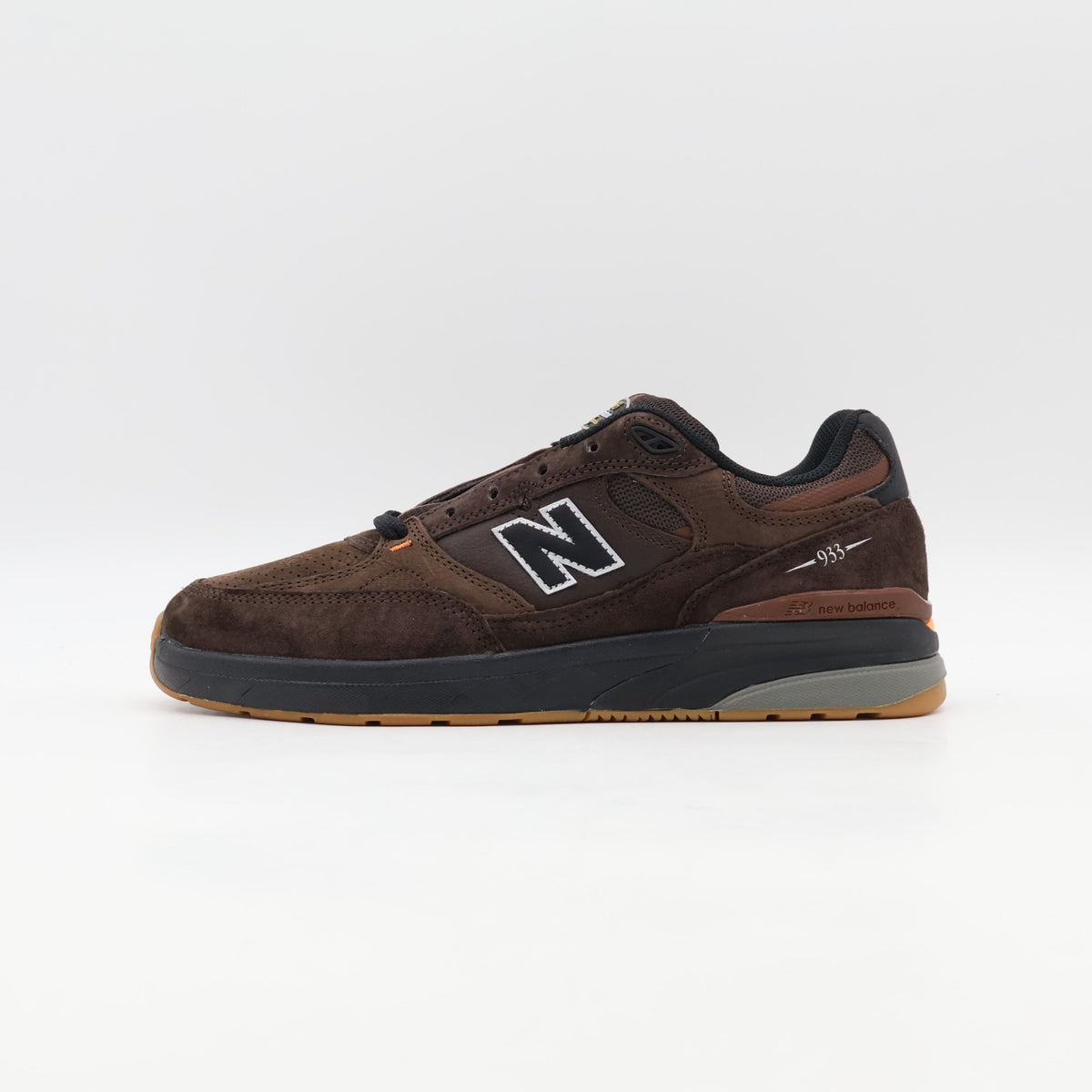 NM933BAR Andrew Reynolds New Balance NB Numeric 933 Brown Black(Men's)