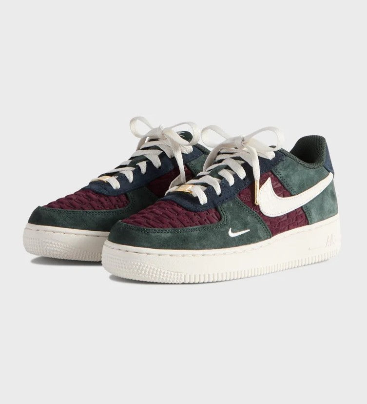 IM6037-600 KITH Nike GS Air Force 1 Low Night Maroon
