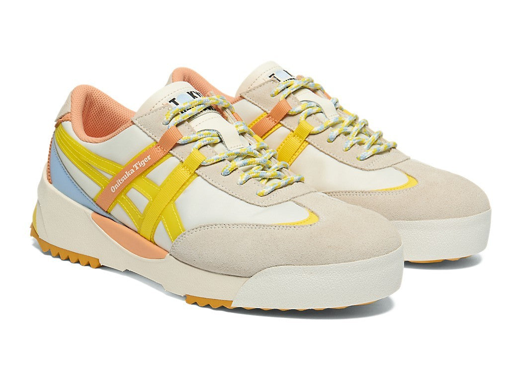 1183A604-101 Onitsuka Tiger Delegation EX Cream/Vibrant Yellow (Men's)