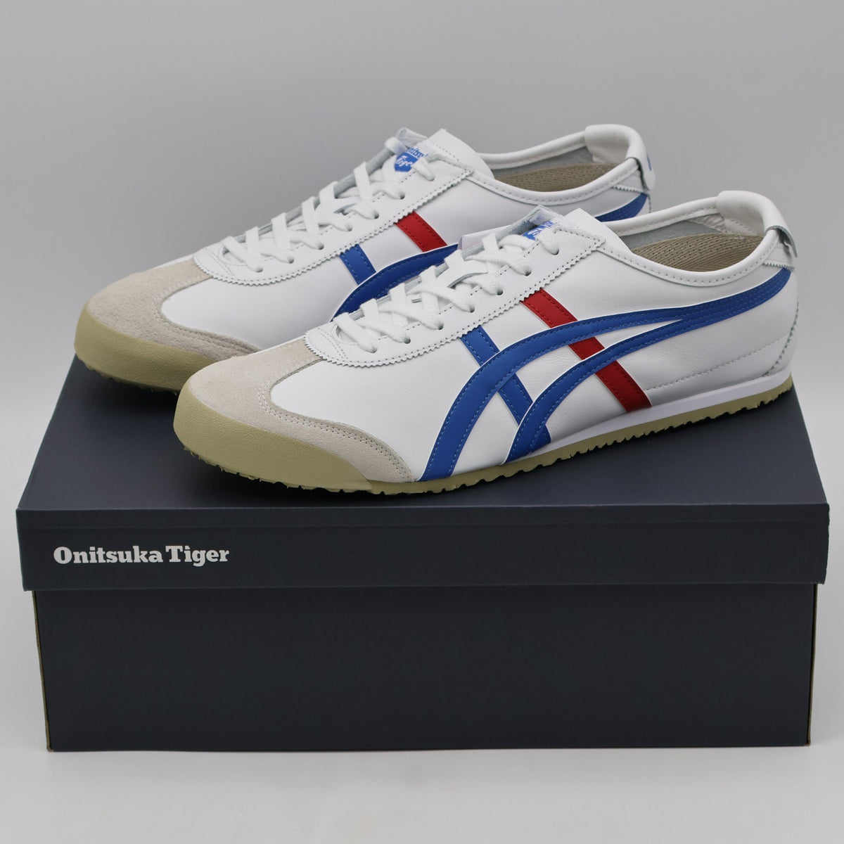1183C102-100 Onitsuka Tiger Mexico 66 White Blue (Men's)