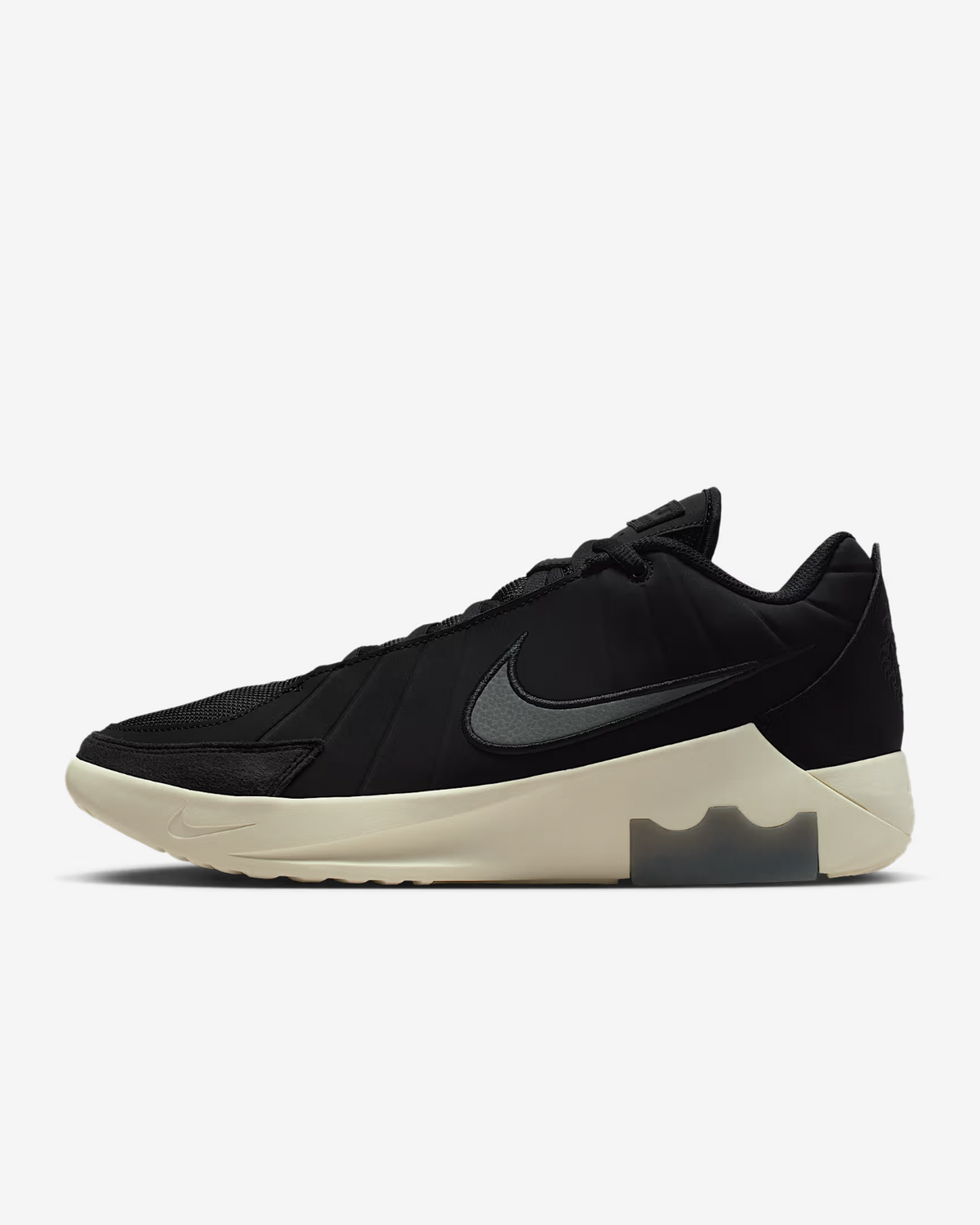 HQ8035-001 LeBron Witness 9 EP Basketball Shoes Black Coconut Milk Iron (Men's)