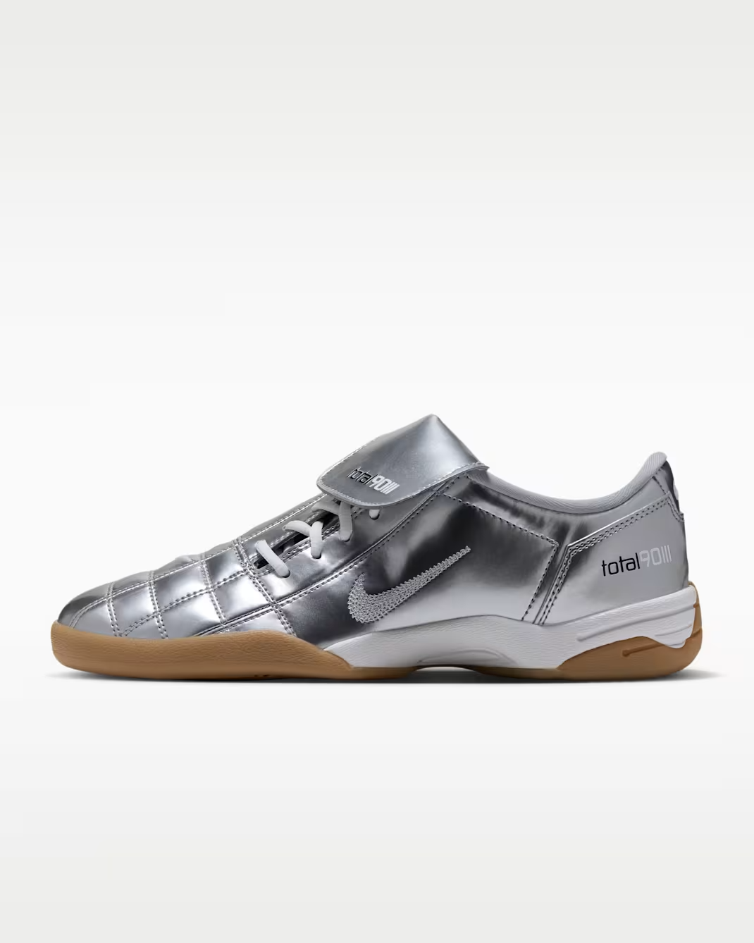 IV3187-002 Nike Total 90 3 Chrome "Metallic Silver/Flat Silver" (Women's)
